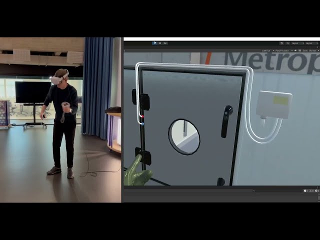 Building a VR Simulation for Equipment Training in Unity Game Engine