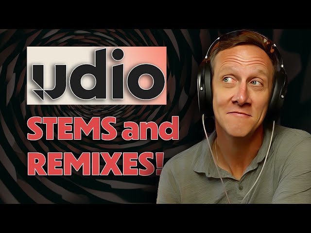 Udio 1.5 features STEMS, REMIXES, and more! (Tutorial Livestream)