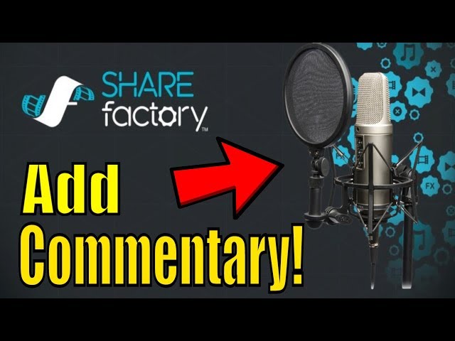 How to add commentary on SHAREFACTORY videos ps4 | Sharefactory Tutorial