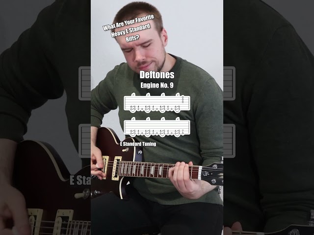 5 Heavy E Standard Guitar Riffs 2