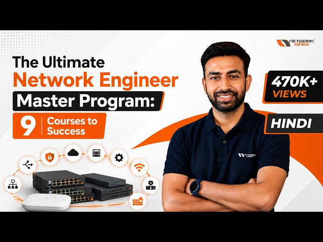The Ultimate Network Engineer Master Program: 9 Courses to Success