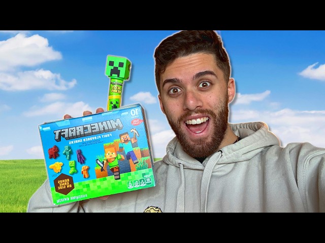 I Tried VIRAL MINECRAFT FOODS In Real Life!
