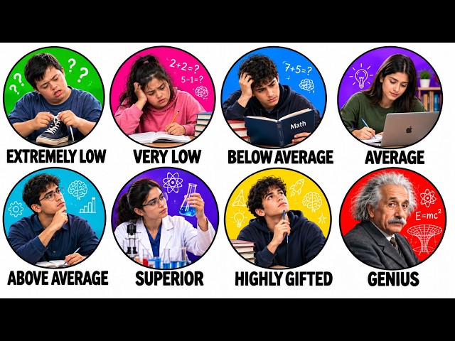 Every Level Of Human Intelligence Explained Simply