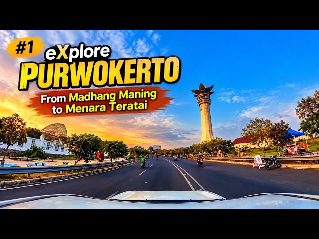 #1 eXplore Purwokerto 202609 🚗🌆 | From Madhang Maning to Menara Teratai | Indonesia Travel Vlog