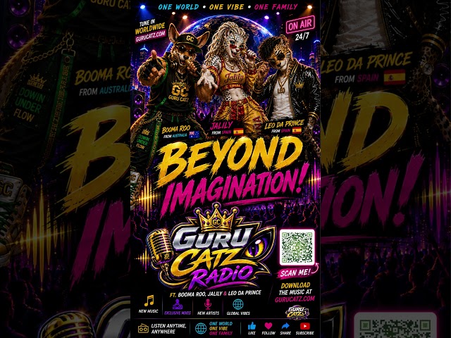 Beyond Imagination is finally here 👑📻 #GuruCatz #BoomaRoo #Jalily #LeoDaPrince