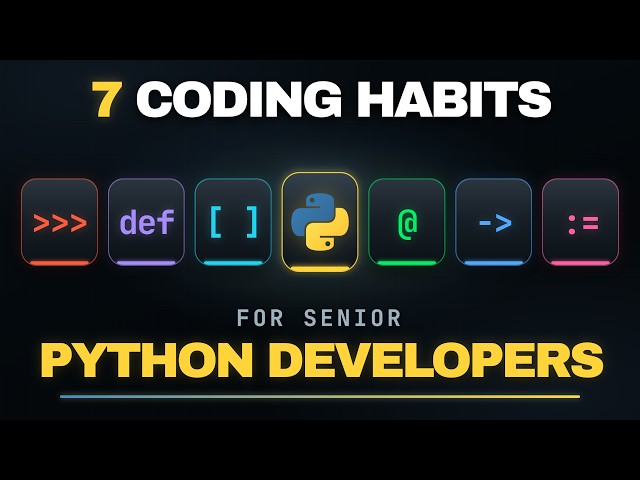 7 Coding Laws of Senior Python Developers