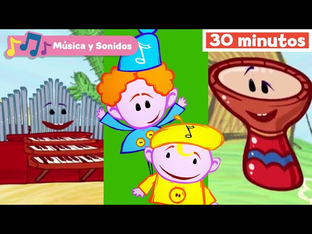 Las Notas Musicales | aprender instrumentos musicales | Sonidos para niños | Mi Primera Universidad