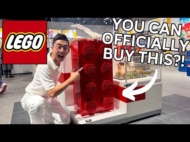 You Can Buy ANYTHING at this Official LEGO Store!