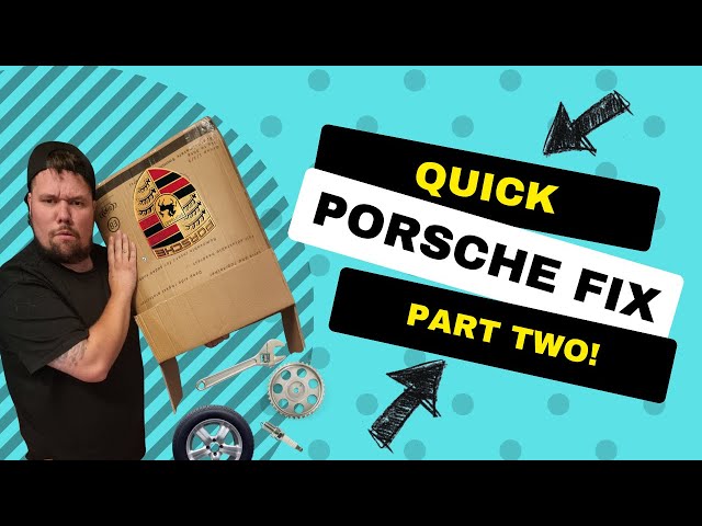 Quick fixes on my classic Porsche part two!