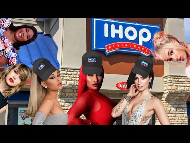 Celebrities work at IHOP (Ihop, but with celebrities)