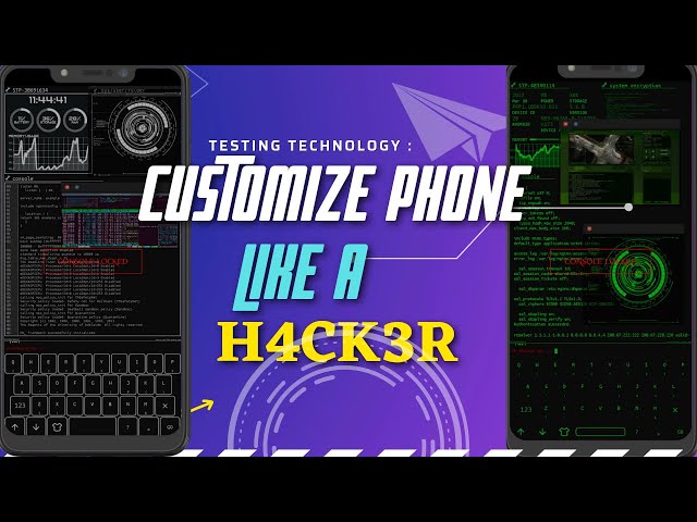 How to Customize Android phone like Hacker in 1 minute (in Hindi) 2022.