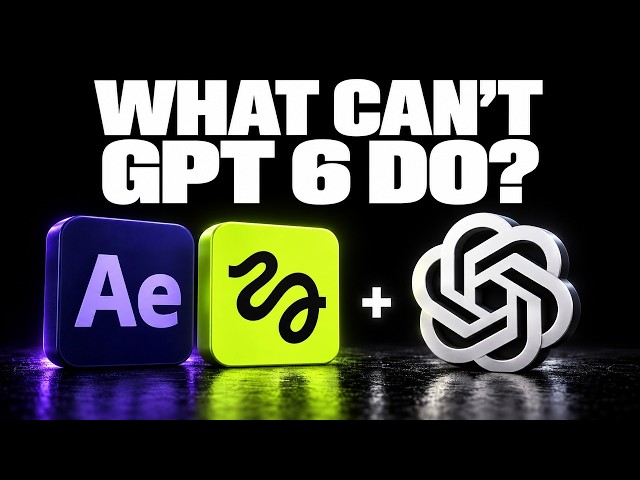 GPT-6 Astra Just Mastered Motion Design + After Effects