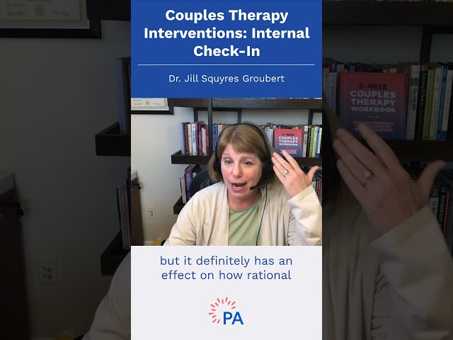 Couples Therapy Interventions: Internal Check-Ins #shorts