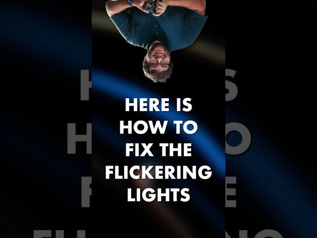 How to Fix Flickering Lights in Videos & Photos