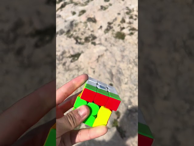 Cubing in [insert] #cubing #rubikscube #trending #viralshorts #vacation #akropolis #greece #jperm