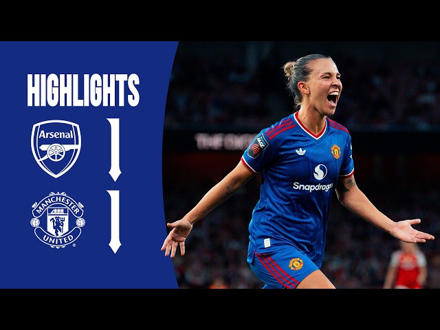 Arsenal 1-1 Man Utd | Highlights