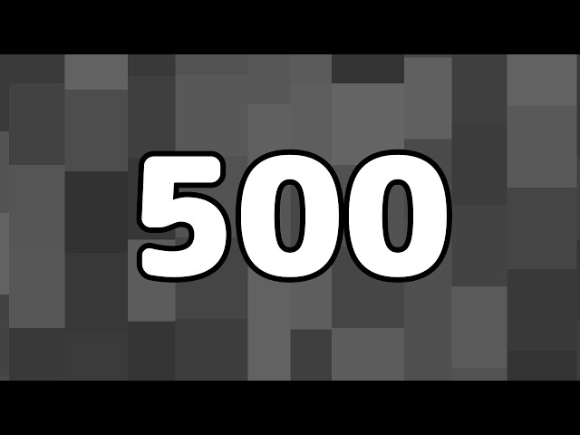 500 Seconds Timer ‐ Gray Tiles