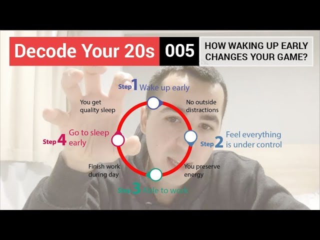 How waking up early changes your game? | Decode your 20s 005