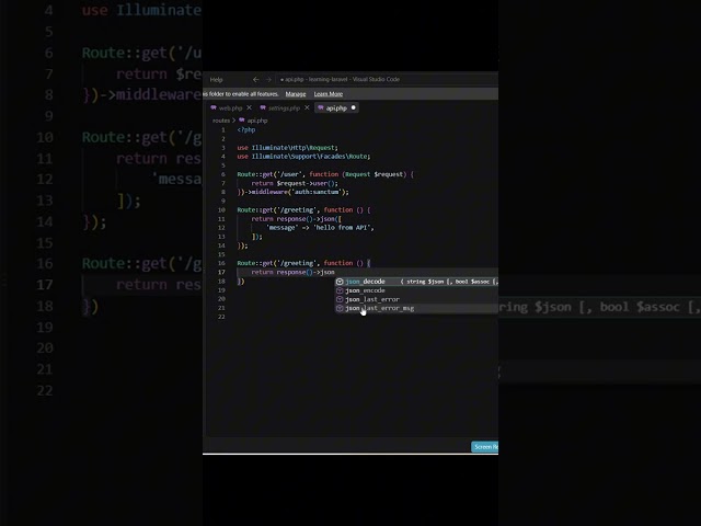 Creating Your First API Route in Laravel | Laravel API Tutorial for Beginners
