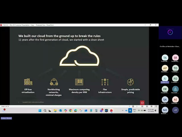 Oracle Cloud Infrastructure OCI Partner Sales enablement by Foluso Jibowo