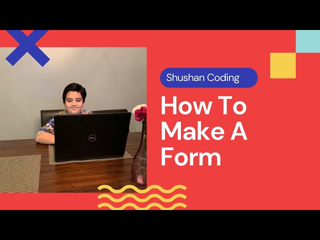 How To Make A Form Like Google Forms In HTML!