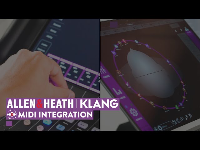 Allen & Heath MIDI Integration with KLANG