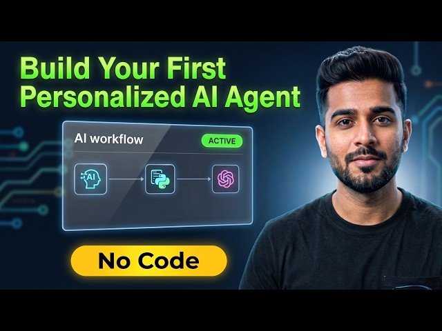 Build Your First Personalized AI Agent | Build Your Own AI Agent in 5 Minutes (No Code) #BuildAgents