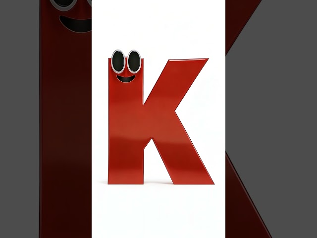 K is for Kangaroo