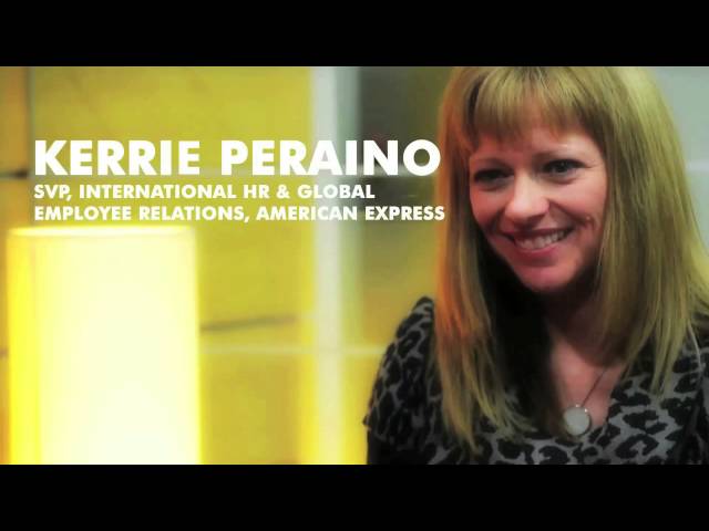 Power Stories of Power Women - Kerrie Peraino, SVP, International Human Resources, American Express