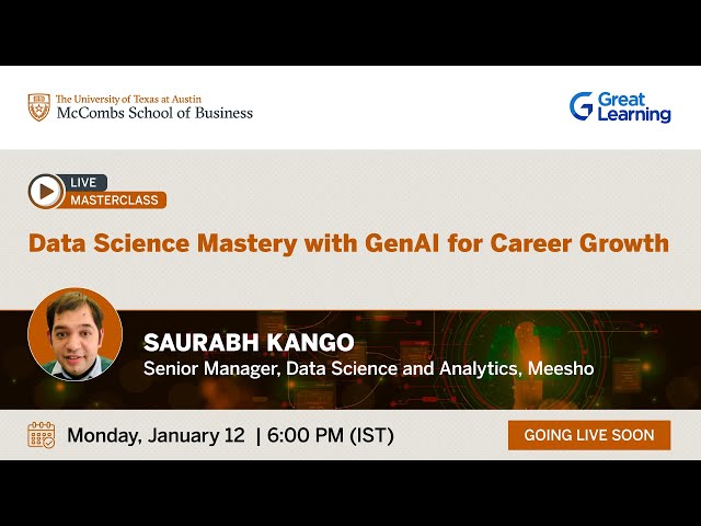 Data Science Mastery with GenAI for Career Growth