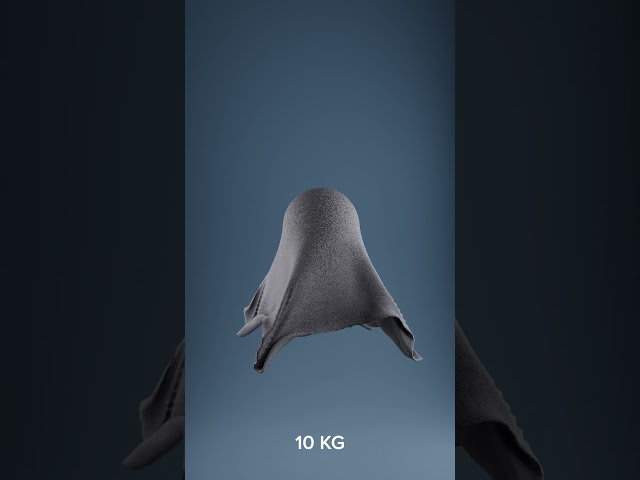 Unbelievable 100 KG Cloth Weight Vs Earth | Blender 3D Animation Showcase #blender3danimation