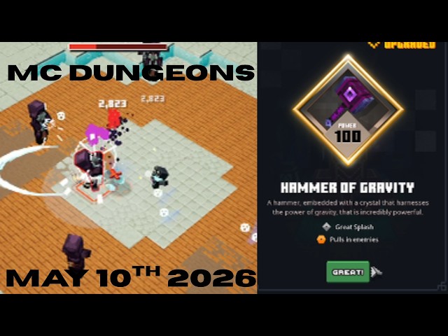 MINECRAFT DUNGEONS TOWER - MAY 10RD 2026 - EASY AND SIMPLE GUIDE