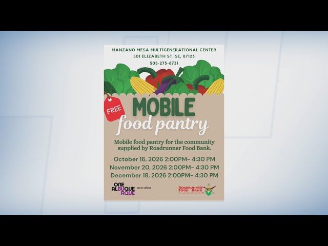 Free mobile food pantry available through end of 2026