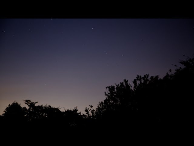 Canon 6D Mark II Night Stars Timelapse Test [4K]