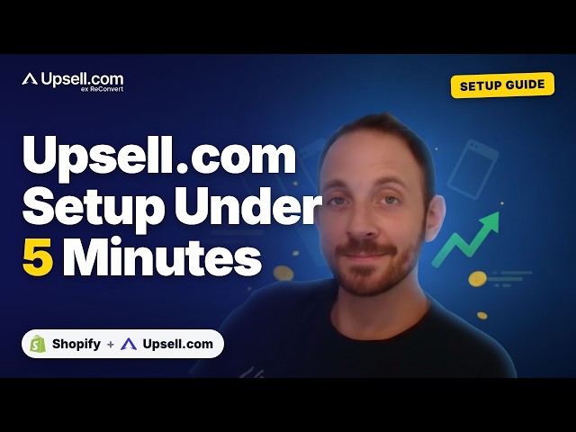 Set Up Upsell.com in Under 5 Minutes - A Complete Upsell Funnel From Shopify