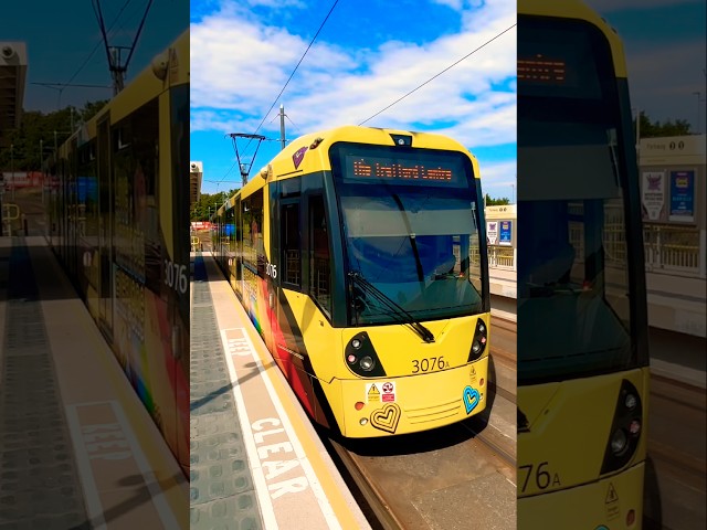Pride Tram Departing Parkway #shorts