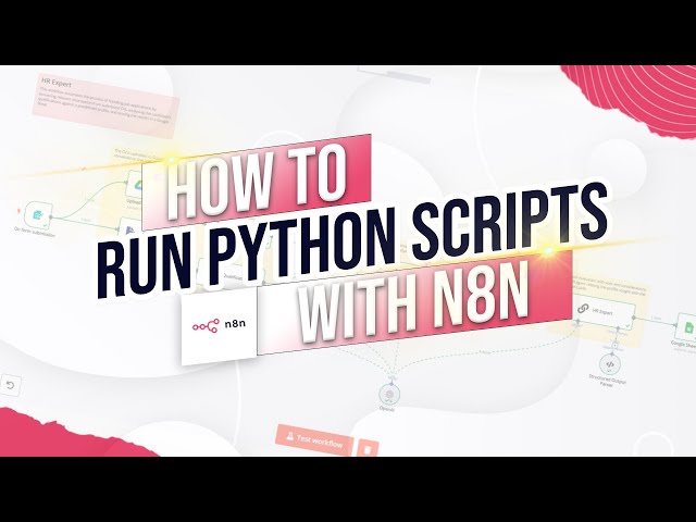 How to Run & Automate Python Scripts with n8n