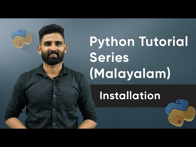 Python Installation for Windows | Malayalam