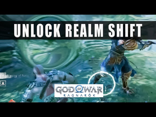 God of War Ragnarok how to get Realm Shift - Unlock slow motion dodge evade