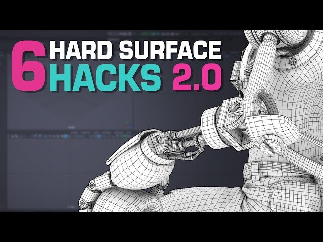 6 Maya Hard Surface Modeling Hacks 2.0