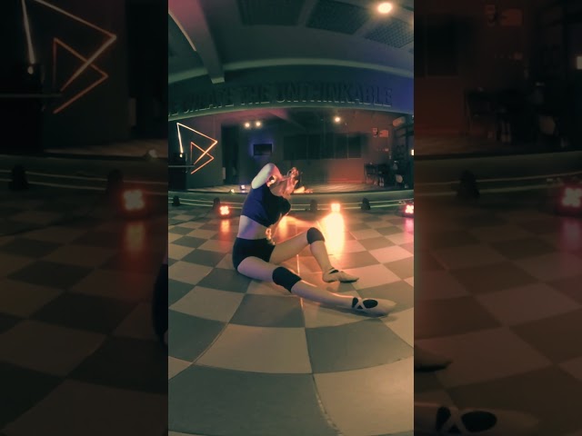 Contemporary Solo Performance At Dance Studio on Hindu Trap Mantra Music by Aria #shorts