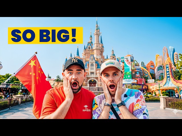 We Went To Disneyland In China, It Was Wild!