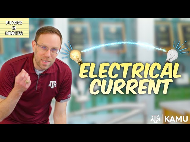 How Electric Current Works with Dr. Dawson | Physics in Minutes
