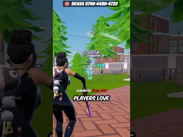 Best Sniper One Shot Map! #fortnitemap #fortnitesp #shorts