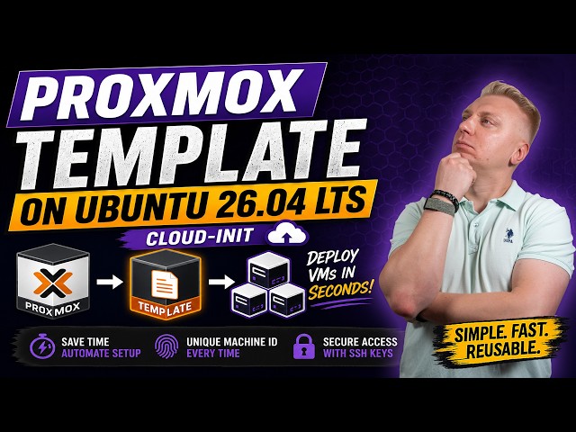 Proxmox Cloud-Init Template Tutorial (Ubuntu 26.04 LTS)