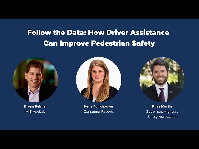 PAVE's Virtual Panel “Follow the Data: How Driver Assistance Can Improve Pedestrian Safety"