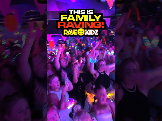We do family raves all over the UK! ♥️ RAVE KIDZ!!! #andywhitby #ravekidz #familyrave #clubland