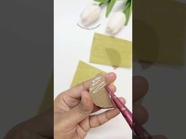 Fabric studs making at home| #ytshorts #handmadejewellery #fabricjewellery #shorts