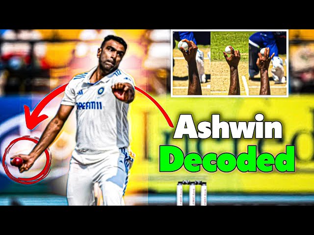 How Ashwin bowls different variation?