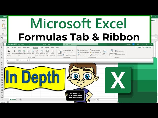 The Excel Formulas Tab and Ribbon in Depth